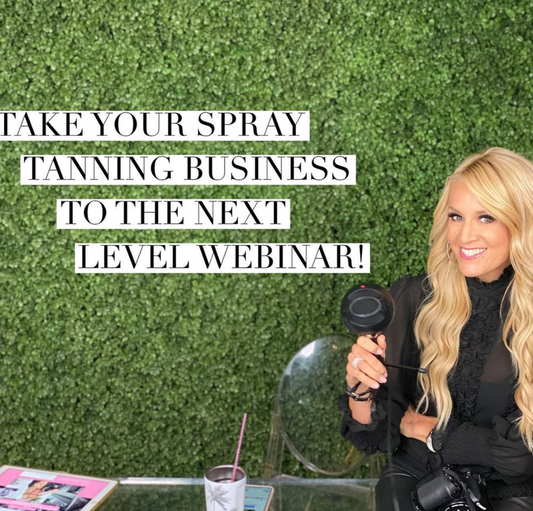 take your spray tan business to the next level webinar with lindsay dickhout