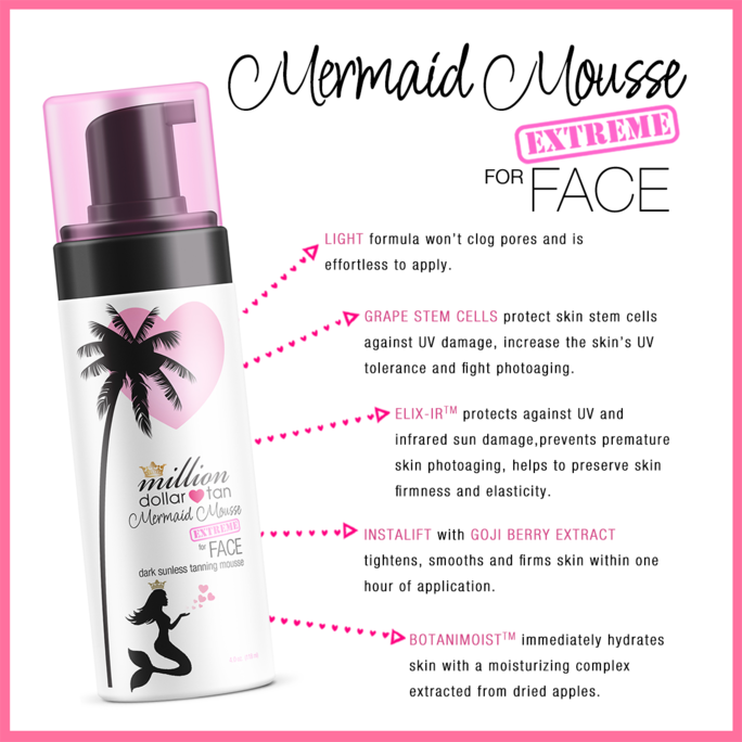 Mermaid Mousse Extreme Face