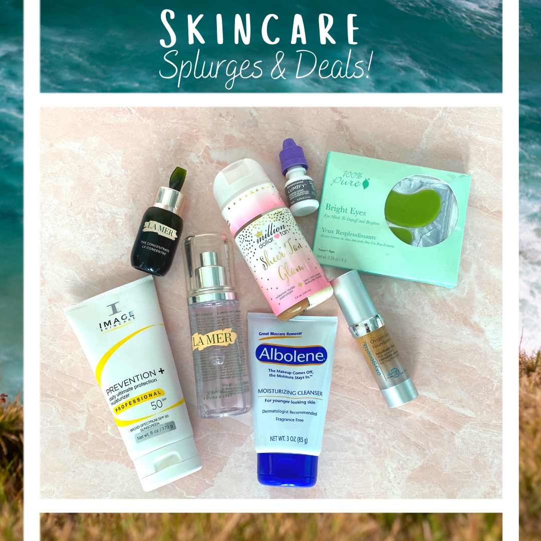 summer skincare splurges and steals