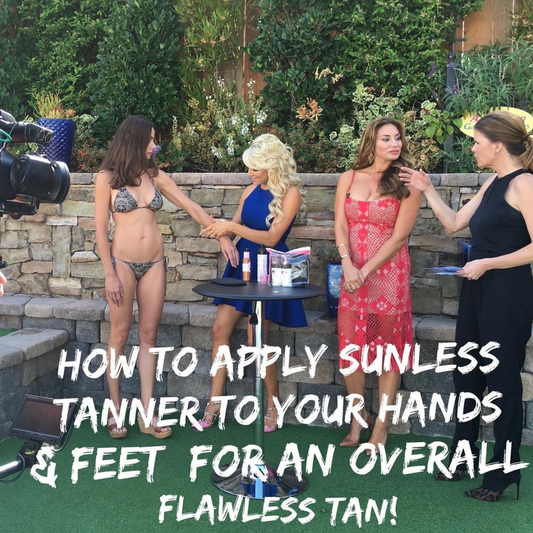 Episode 6: How To Apply Sunless Tanner To Your Hands & Feet For An Flawless Tan!