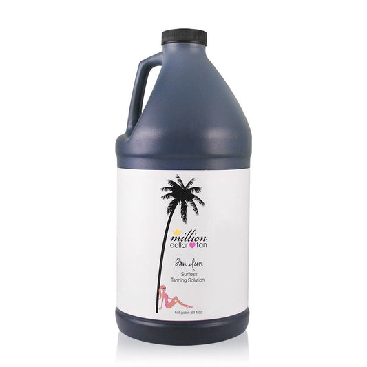 Tan Icon Half Gallon (64oz) Professional Spray Tan Solution - Medium